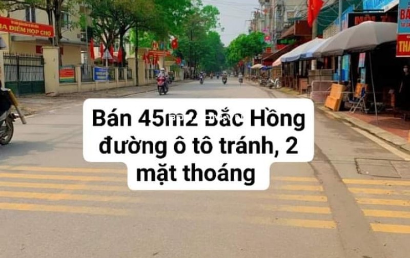 Bán Nhà 45m² mặt đường ô tô tránh – 2 mặt thoáng tại Thượng Phúc – Bắc Hồng – Đông Anh.